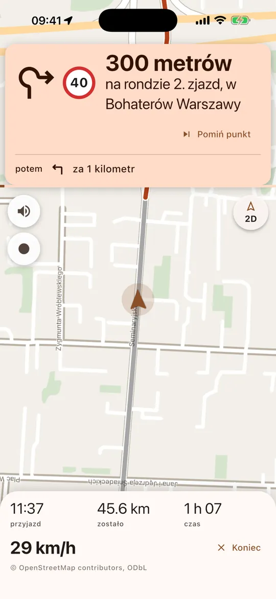 Moto-Azymut - nawigacja zakręt po zakręcie