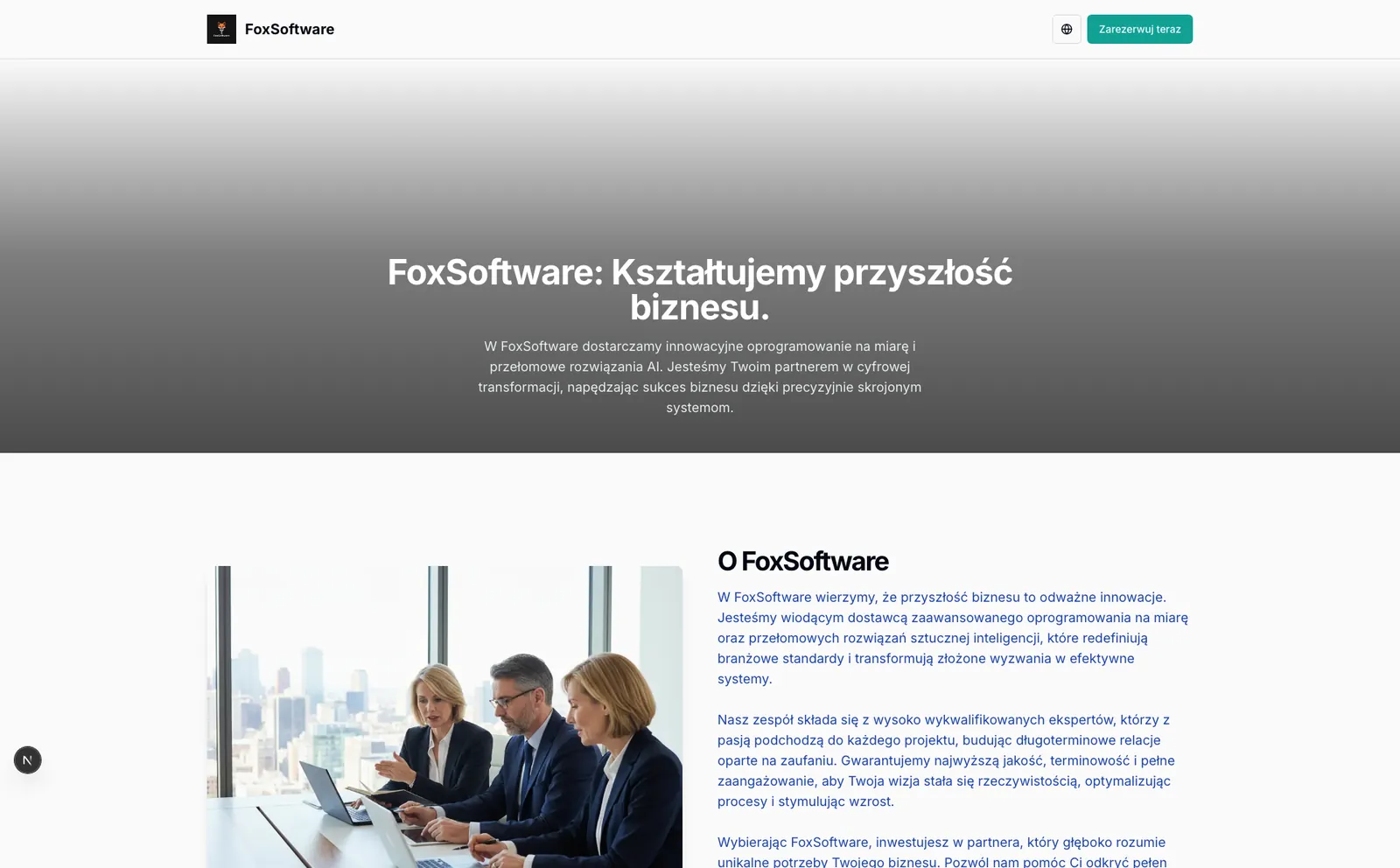 Rezerwator.pro - publiczna strona rezerwacji firmy